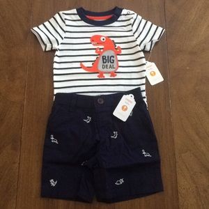 ⬇️27% Gymboree NWT Dino outfit